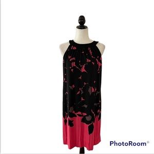 Taylor Black & Pink Dress